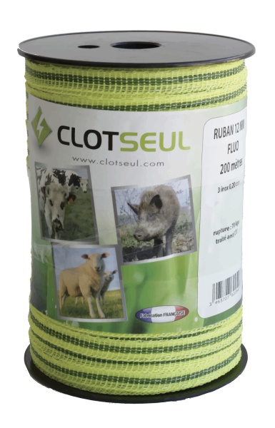 Bandă FLUO TAPE - 200 m, cod 47 001 322, Clotseul