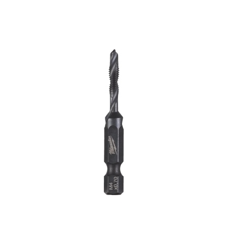 Burghiu pentru metal HSS-G combi 3 in 1, M4x52 mm, prindere 1/4" HEX, MILWAUKEE®