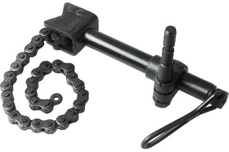 Dispozitiv cu lanţ, pentru fixare pe ţeavă max.D159, ASt649/STS, Fein