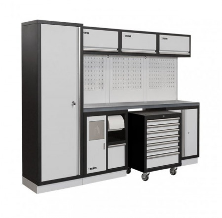 Dulap de atelier modular A008E, Fervi