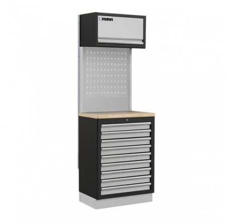 Dulap de atelier pentru scule modular A007R, Fervi