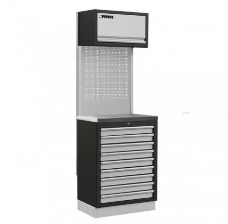 Dulap de atelier pentru scule modular A008R, Fervi