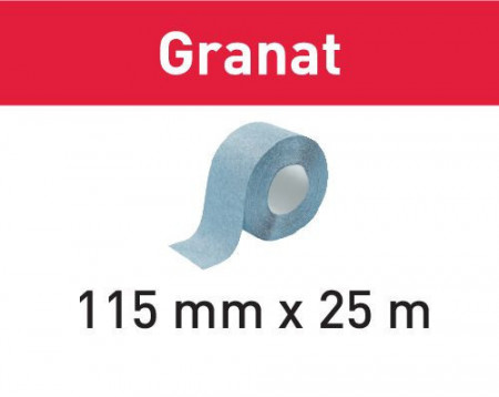 Festool Rola abraziva 115x25m P220 GR Granat