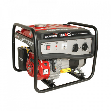 Generator curent SC 3500 Lite, Putere maxima 3 kW, 230V, AVR, motor benzina