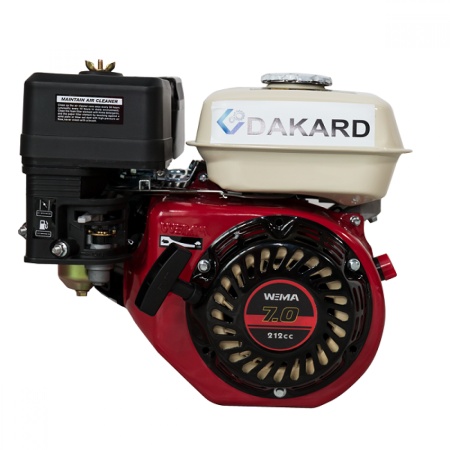 Motor Weima WM 170 F/P (1000N-3), 7 CP, 4 timpi, 212 cmc, 3600 rpm, benzina, ax caneluri scurt
