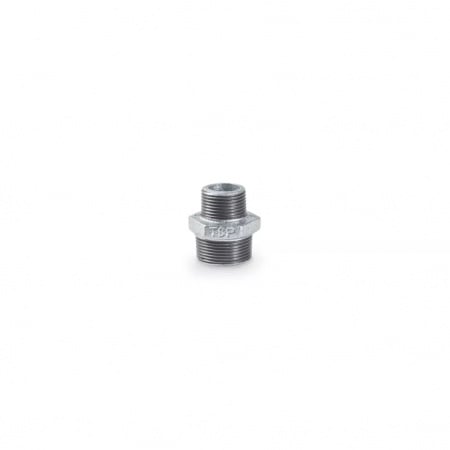 Niplu negru redus, 1 X 3/4", TSP