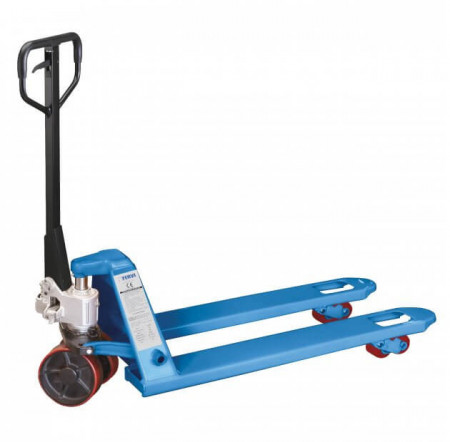 Transpalet manual cu baza coborata 0028R, Fervi