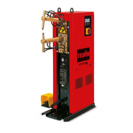 Aparat sudura in puncte Telwin PCP28LCD_700MM, 16400 A, 5+5 mm, actionare pneumatica, brate 700 mm