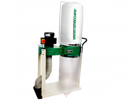 Aspiratoare de rumegus DM2 de Damatomacchine, Aspirator pentru masina de tamplarie , datorită puterii de 750 W poate fi folosit împreună cu toate combinatele de lemn