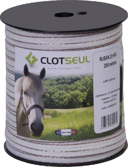 Bandă 20 HPC conductivitate ridicată 20 mm 200 m, cod 47 000 103, Clotseul