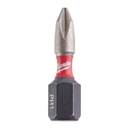 Bit de impact, Shockwave Impact Duty™, PH1x25mm - 2 buc, MILWAUKEE®