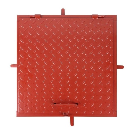 Capac vizitare camin Vivatechnix 600 x 600 mm, Otel grosime 3 mm, Blocabil