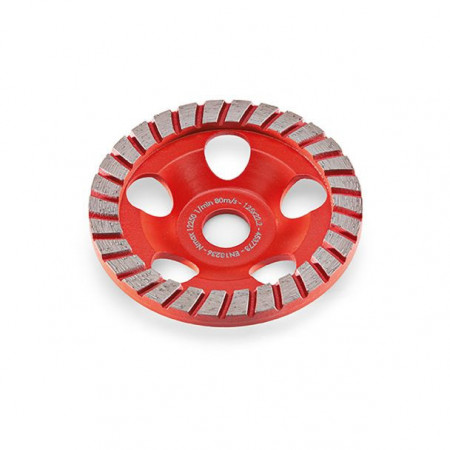 Disc diamantat Flex 453773, Turbo-F-Jet II D125x22.2, pentru granit, marmura, beton, 125 mm