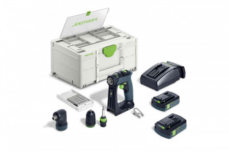 Masini de gaurit si insurubat cu acumulatori CXS 18 C 3,0-Set, Festool