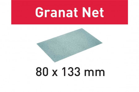 Material abraziv reticular Granat Net 80x133 P80 GR NET/50, Festool