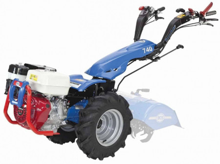 Motocultivator BCS 740 Powersafe - Reversibil CU MOTOR HONDA GX390 8,7 KW PE BENZINA SI PORNIRE MANUALA