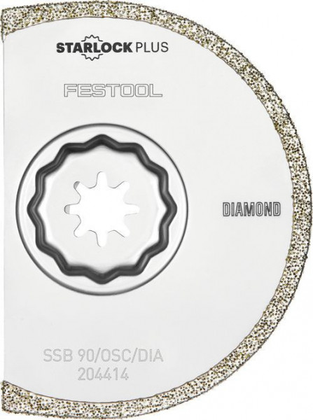 Pânză de ferăstrău segmentată cu diamant SSB 90/OSC/DIA, Festool