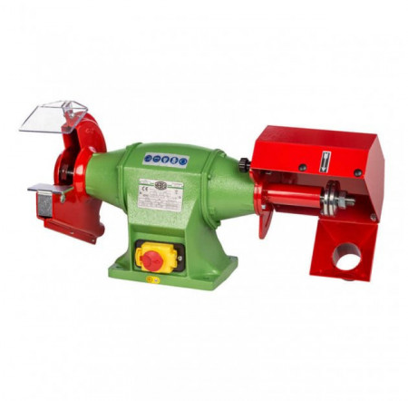 Polizor de banc combinat cu perie si disc 200 mm C-2