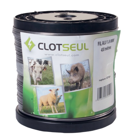 Sârmă de aluminiu ø 2,5 mm - 400 m, cod 47 000 362, Clotseul