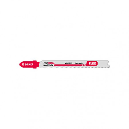 Set 5 lame pentru fierastrau pendular Flex 490113, JS 66 MEP VE 5, pentru metal, coada tip T, 66 mm