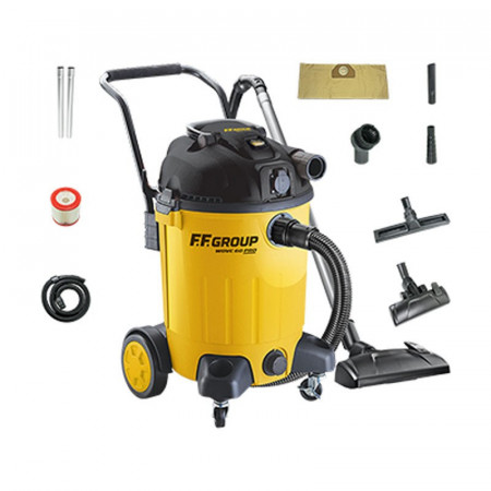 Aspirator FF Group 43503 wdvc 60 pro aspirare umed uscata 1200 w