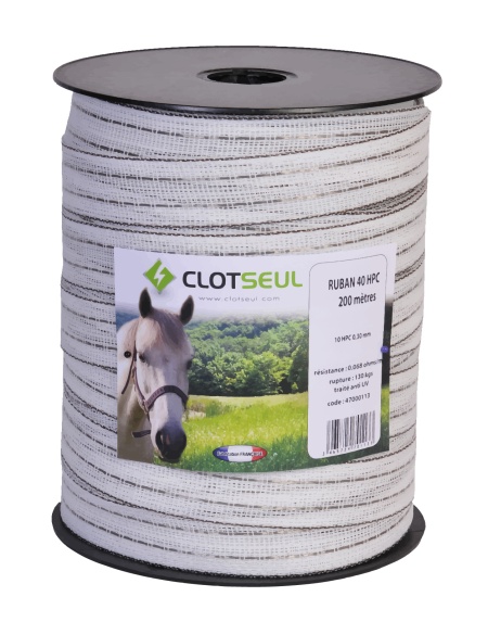 Bandă 40 HPC conductivitate ridicată 40 mm 200 m, cod 47 000 113, Clotseul