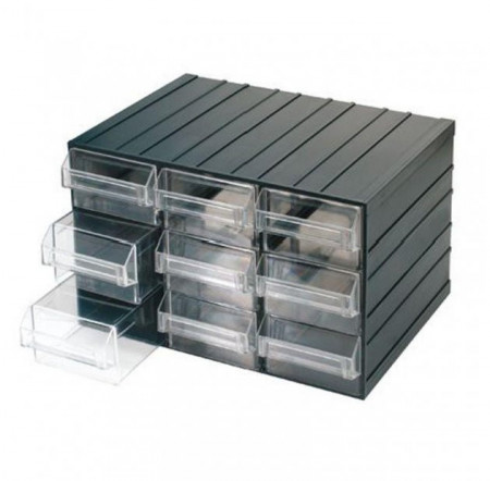 CUTII DE SCULE CU SERTARE TRANSPARENTE C8/6 Fervi