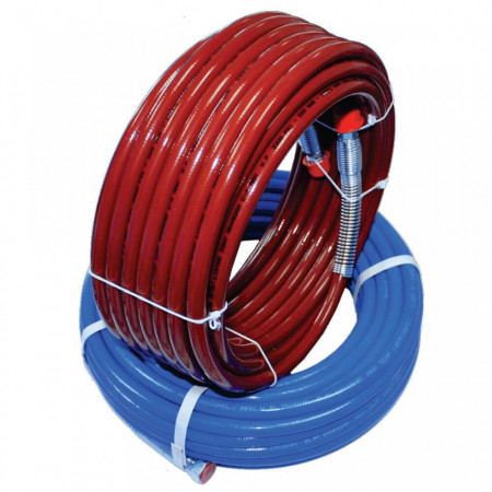 Furtun de mare presiune 1/4" pentru pompe de zugravit airless 15m lungime, max. 280 bar