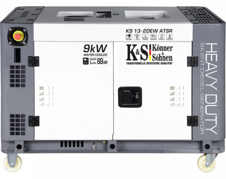 Generator de curent diesel 9.0 kW, KS 13-2DEW ATSR - Konner and Sohnen