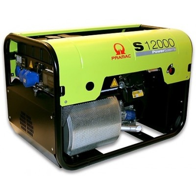 Generator S12000 +Preechipat pentru panou automatizare sau telecomanda [CONN +DPP +AVR, Trifazic, 400/230V, 50Hz, Motor Honda Stage V, Pornire electrica/Benzina, PD123TH200H, Pramac