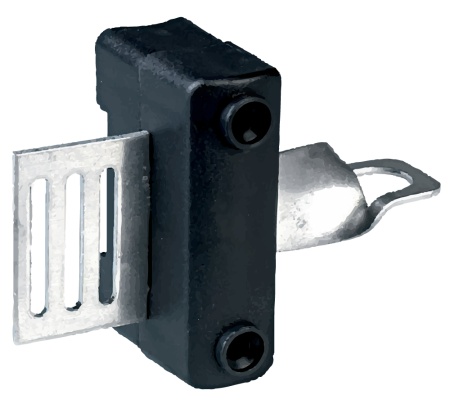 Izolator pentru bandă/poartă DPR 40 - set 2 bucăți, cod 76 200 024, Clotseul