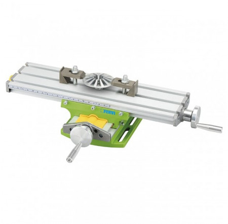 Masa din aluminiu cu deplasare in cruce T018/330, Fervi