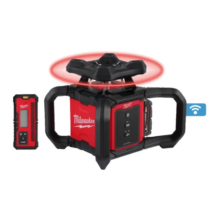 Nivela laser rotativa orizontala 600m cu ONE-KEY™, model M18 RLOH600-201C Milwaukee