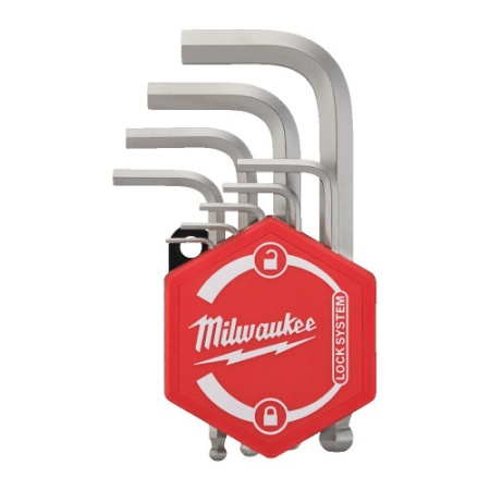Set chei imbus hex scurte 1.5-10mm, 9buc, MILWAUKEE®