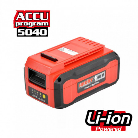 Acumulator Hecht 005040B, Program ACCU 5040, Li-Ion SAMSUNG, accesoriu coase electrice, 40 V, 4 Ah