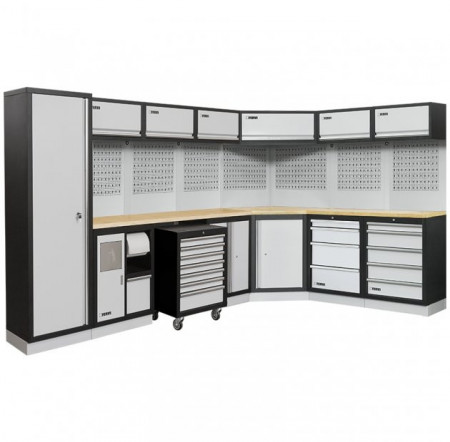 Dulap de atelier modular A007H, Fervi