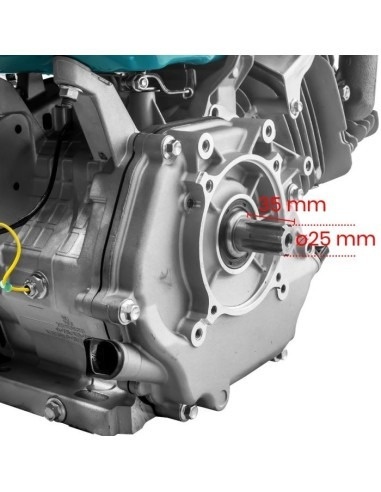 Motor Dakard HS1100D 16 CP AX caneluri Q25mm