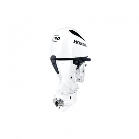 Motor termic HONDA BF250D XCDU 250CP, V6, VTEC™, 4 timpi, iST (DBW), cizma extra lunga 635mm, trim electric, alb perlat