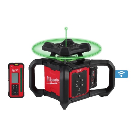 Nivela laser verde rotativa orizontala 300m cu ONE-KEY™, model M18 RLOHVG300-501C Milwaukee