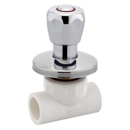 ROBINET TRECERE PPR SCURT CAP HEX 20-1/2 KAS