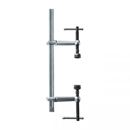Set complet menghine cu surub, de mare putere, cu ambele brate culisante , Bessey, Deschidere: 3000 mm