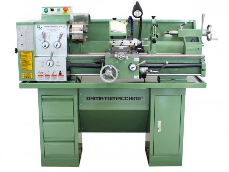Strung universal Multitech 800 Plus de Damatomacchine, Strung cu distanţa între vârfuri de 800 mm, diametrul maxim 330 mm, monofazat 1500 W