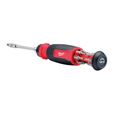Surubelnita cu clichet, multi-bit, 14-in-1, MILWAUKEE®