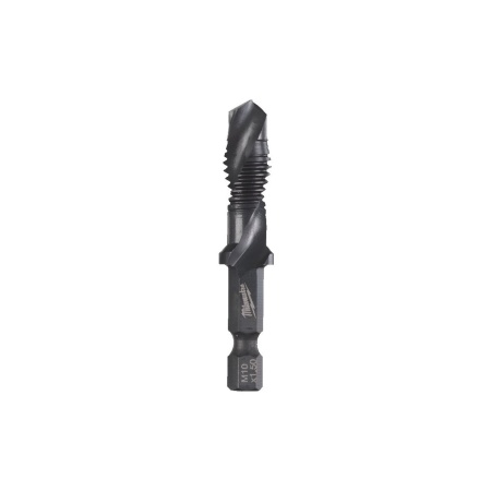 Burghiu pentru metal HSS-G combi 3 in 1, M10x58 mm, prindere 1/4" HEX, MILWAUKEE®