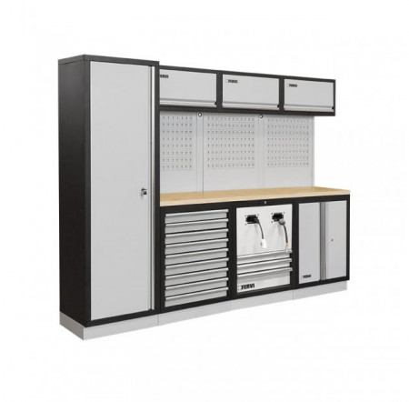 Dulap de atelier modular A007UF, Fervi