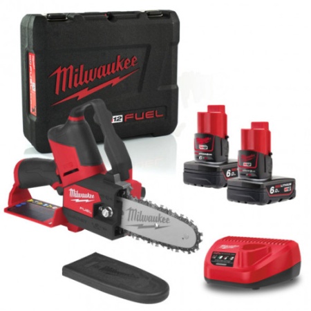 Fierastrau cu lant HATCHET™ cu acumulator, model M12FHS-602X, 12V, 15cm, MILWAUKEE®