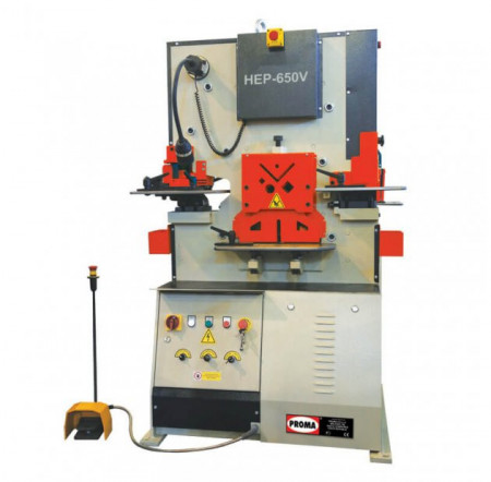 Foarfeci combinate HEP-650 V Piston vertical