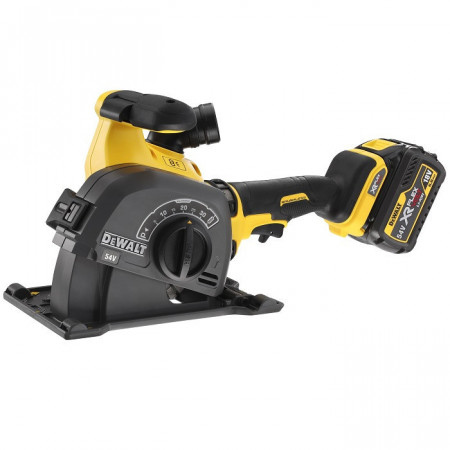 Masina de canelat pereti 54V XR 6Ah Dewalt DCG200T2-QW