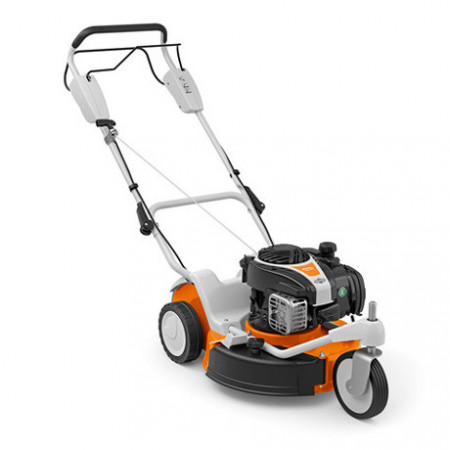 Mașină de tuns iarba multifuncțională, STIHL RM 3 RTX cu 3 roți și autopropulsie