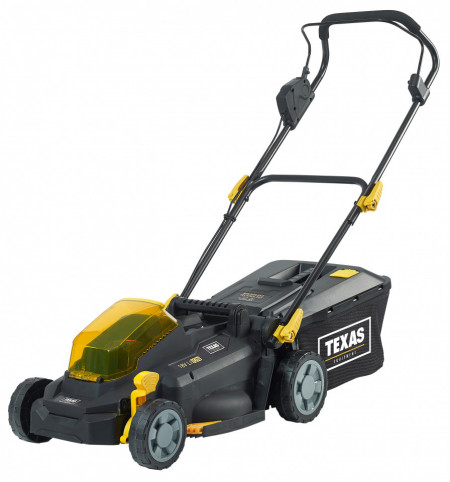 Texas Razor 3300Li, masina de tuns gazonul pe acumulatori 3 in 1, 18V 3.0 Ah, latime lucru 330mm, reglaj central 5 pozitii, sac 30 litri